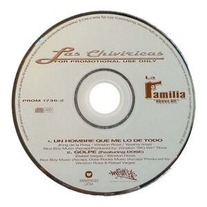 Rare CD Las Chiviricas - Un Hombre Que Me Lo De Todo, Golpe